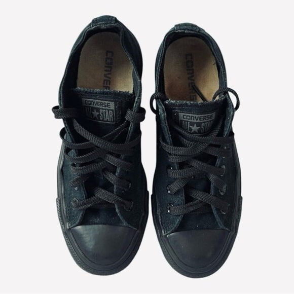 Converse Chuck Taylor All Star Men’s Slip-On Lace-Up Sneakers Black Size 4.5 - Picture 3 of 8